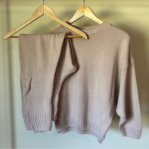 Nasty Gal Pink Loungewear Knit Set